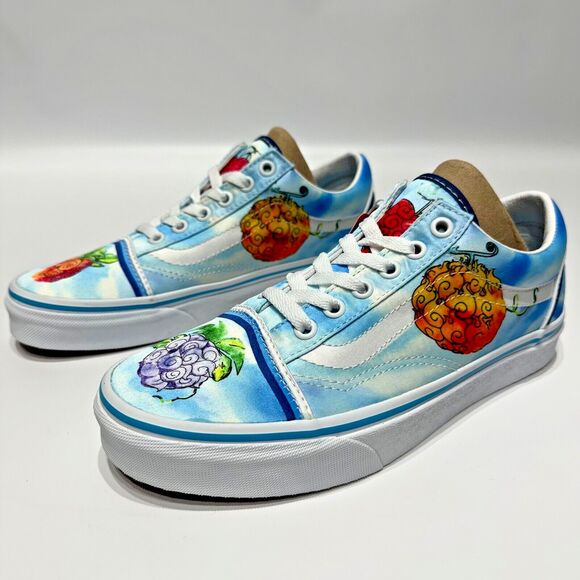 NWOB Vans Old Skool One Piece Devil Fruit Sneakers Women's Size 9  Men's 7.5 - Picture 2 of 10